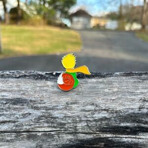 Enamel Pin Brooch The little prince and fox